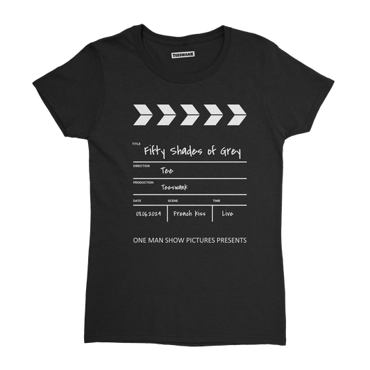 Clap Board - Short Sleeve T-shirt for Women